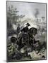 General Ulysses S. Grant Leading Union Troops into Battle-Stocktrek Images-Mounted Art Print