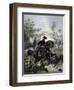 General Ulysses S. Grant Leading Union Troops into Battle-Stocktrek Images-Framed Art Print