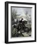 General Ulysses S. Grant Leading Union Troops into Battle-Stocktrek Images-Framed Art Print