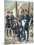 General Ulysses Simpson Grant, Commander of the Union Forces at the Battle of Shiloh, 1862-null-Mounted Giclee Print