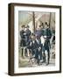 General Ulysses Simpson Grant, Commander of the Union Forces at the Battle of Shiloh, 1862-null-Framed Giclee Print