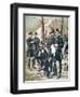 General Ulysses Simpson Grant, Commander of the Union Forces at the Battle of Shiloh, 1862-null-Framed Giclee Print