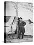 General Ulysses Simpson Grant in the Field at Cold Harbor, 1864-Mathew Brady-Stretched Canvas