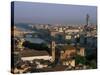 General View from the Piazza Michelangelo, Florence, Tuscany, Italy-Bruno Morandi-Stretched Canvas