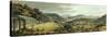 General View from the South and East Fronts of the Cottage at Endsleigh, Devon,-Humphry Repton-Stretched Canvas