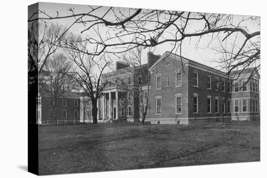 General view, Hospital for the Illinois Central Railroad Company, Paducah, Kentucky, 1922-null-Stretched Canvas