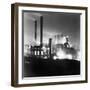 General View Industrial Plant at Night-Philip Gendreau-Framed Photographic Print