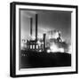 General View Industrial Plant at Night-Philip Gendreau-Framed Photographic Print