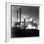 General View Industrial Plant at Night-Philip Gendreau-Framed Photographic Print