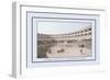 General View of a Spanish Bull Fight-J.h. Clark-Framed Art Print