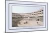 General View of a Spanish Bull Fight-J.h. Clark-Mounted Art Print