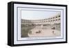 General View of a Spanish Bull Fight-J.h. Clark-Framed Stretched Canvas