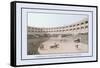 General View of a Spanish Bull Fight-J.h. Clark-Framed Stretched Canvas