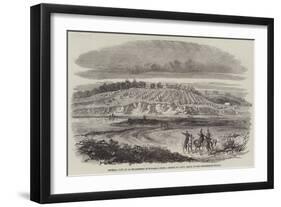 General View of an Encampment at Woolmer-null-Framed Giclee Print