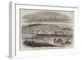 General View of an Encampment at Woolmer-null-Framed Giclee Print