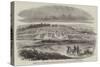 General View of an Encampment at Woolmer-null-Stretched Canvas