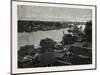 General View of Bankok and the Menam River-null-Mounted Giclee Print