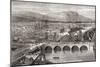 General View of Belfast, Northern Ireland-null-Mounted Giclee Print