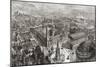 General View of Birmingham, West Midlands, England-null-Mounted Giclee Print