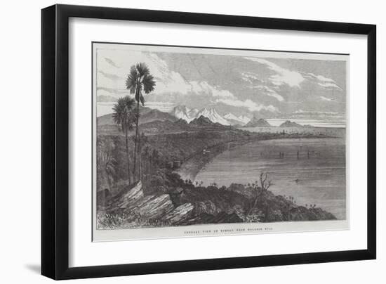 General View of Bombay, from Malabar Hill-Samuel Read-Framed Giclee Print