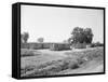 General View of Boxcar Shanty Town-null-Framed Stretched Canvas