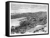 General View of Castries, St Lucia Island, C1890-null-Framed Stretched Canvas
