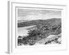 General View of Castries, St Lucia Island, C1890-null-Framed Giclee Print