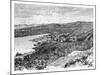 General View of Castries, St Lucia Island, C1890-null-Mounted Giclee Print