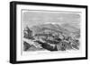 General View of Chambery, in Savoie, Seen from Mont Calvary-null-Framed Art Print