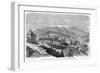 General View of Chambery, in Savoie, Seen from Mont Calvary-null-Framed Art Print