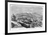 General View of Chambery, in Savoie, Seen from Mont Calvary-null-Framed Premium Giclee Print