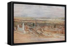 General View of Damascus in Early Spring-Walter Spencer-Stanhope Tyrwhitt-Framed Stretched Canvas