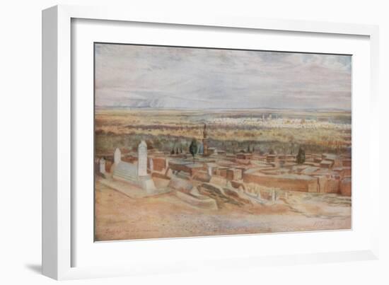 General View of Damascus in Early Spring-Walter Spencer-Stanhope Tyrwhitt-Framed Giclee Print