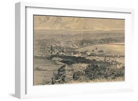 General View of Douglas, 1880-Abel Lewis-Framed Giclee Print