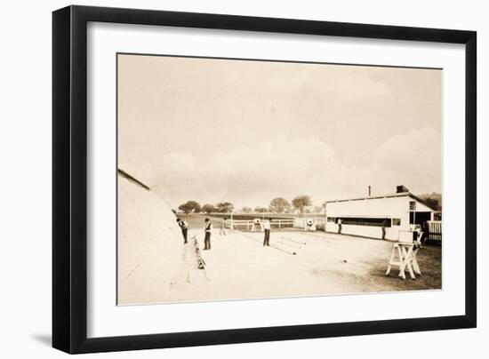 General View of Experiment Track-Eadweard Muybridge-Framed Photographic Print
