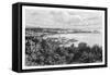 General View of Fort-De-France, Martinique, C1890-A Kohl-Framed Stretched Canvas