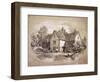 General View of Hampstead, Hampstead, London, C1840-Nathaniel Everett Green-Framed Giclee Print