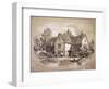 General View of Hampstead, Hampstead, London, C1840-Nathaniel Everett Green-Framed Giclee Print