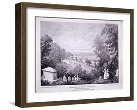 General View of Hampstead, London. 1822-Thomas Mann Baynes-Framed Giclee Print