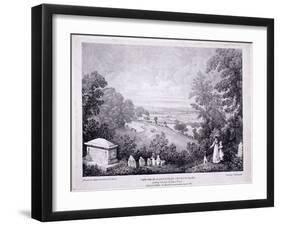 General View of Hampstead, London. 1822-Thomas Mann Baynes-Framed Giclee Print