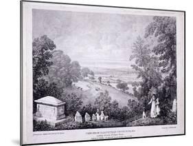 General View of Hampstead, London. 1822-Thomas Mann Baynes-Mounted Giclee Print