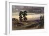 General View of Hampstead, London, 1849-George Henry Hine-Framed Giclee Print