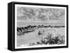 General View of Hopetown, Abaco Island, C1890-A Kohl-Framed Stretched Canvas