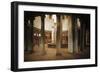 General View of Interior, Basilica of St Stephen in Round on Celian Hill, Rome, Italy, 5th Century-null-Framed Giclee Print