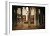 General View of Interior, Basilica of St Stephen in Round on Celian Hill, Rome, Italy, 5th Century-null-Framed Giclee Print