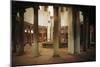 General View of Interior, Basilica of St Stephen in Round on Celian Hill, Rome, Italy, 5th Century-null-Mounted Giclee Print