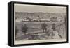 General View of Jerusalem from the Mount of Olives-null-Framed Stretched Canvas