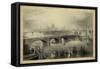 General View of London-W.H. Bartlett-Framed Stretched Canvas