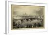 General View of London-W.H. Bartlett-Framed Art Print