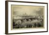 General View of London-W.H. Bartlett-Framed Art Print